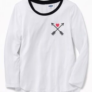 Old Navy graphic ringer long sleeve tee